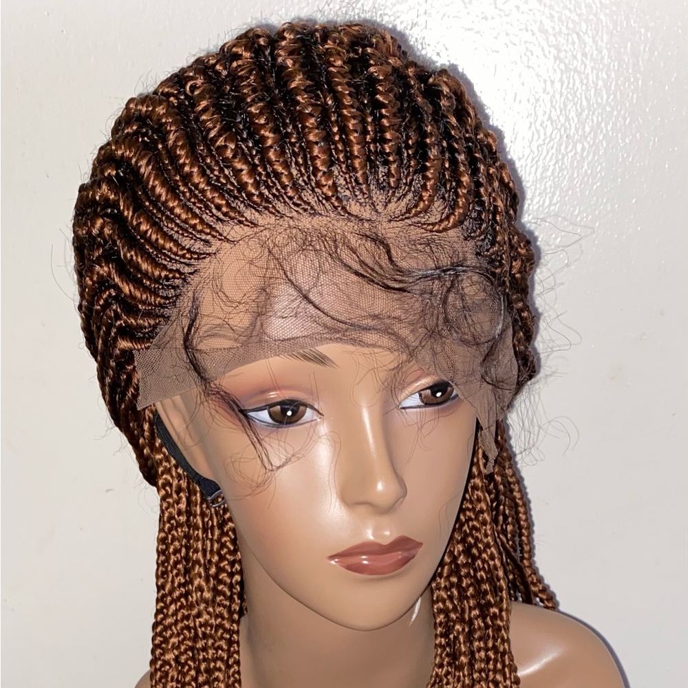 Handmade braided wig - Picture 3 of 4